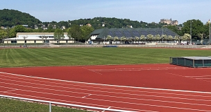 Auch die Infrastruktur – Sportplätze wie das Georg-Gaßmann-Stadion – ist Thema bei der Sportentwicklungsplanung der Stadt Marburg. © Universitätsstadt Marburg