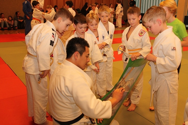 Judo-Weltmeister Takamaso Anai © Foto Stadt Marburg, i.A. Heiko Krause