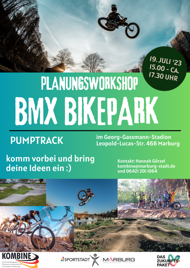 Zukunftspaket_BMX Bikepark Planungsworkshop © Universitätsstadt Marburg